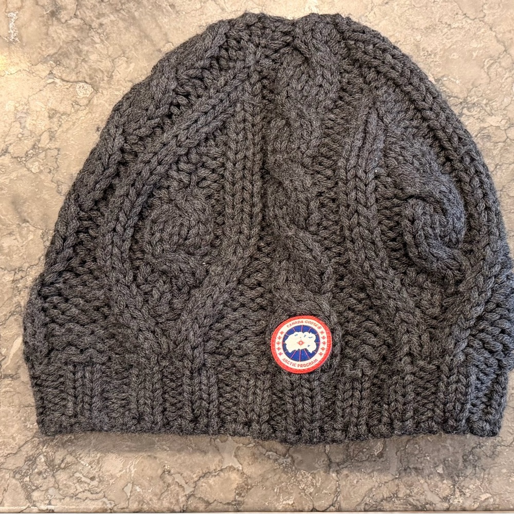 Canada Goose woman’s Cable Knit Beanie
